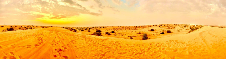 Sands of Time : A Dubai Panorama