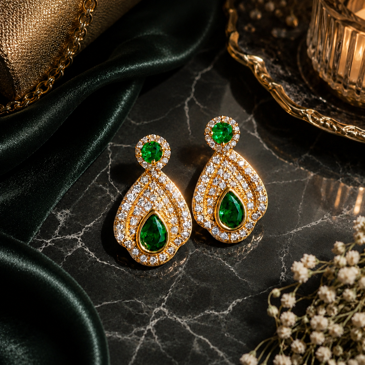 Manjari Earrings