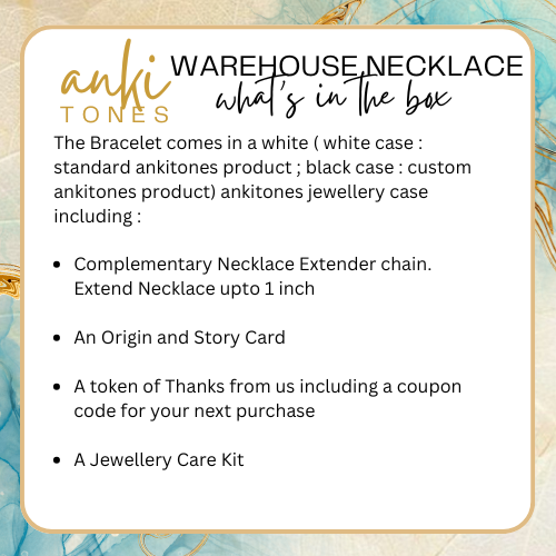 The Warehouse necklace